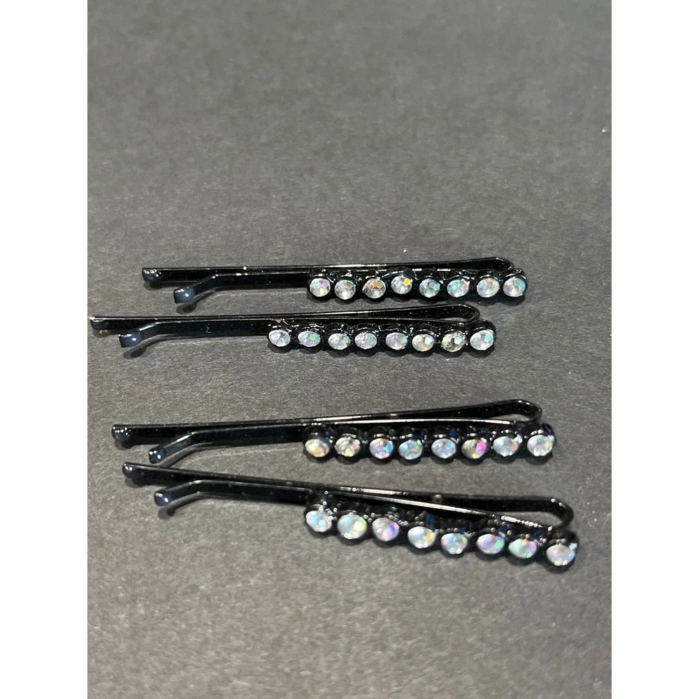 Butterfly Claw Clip Rhinestone Bobby Pins and Star Spiral Hair Pin Accessory Set